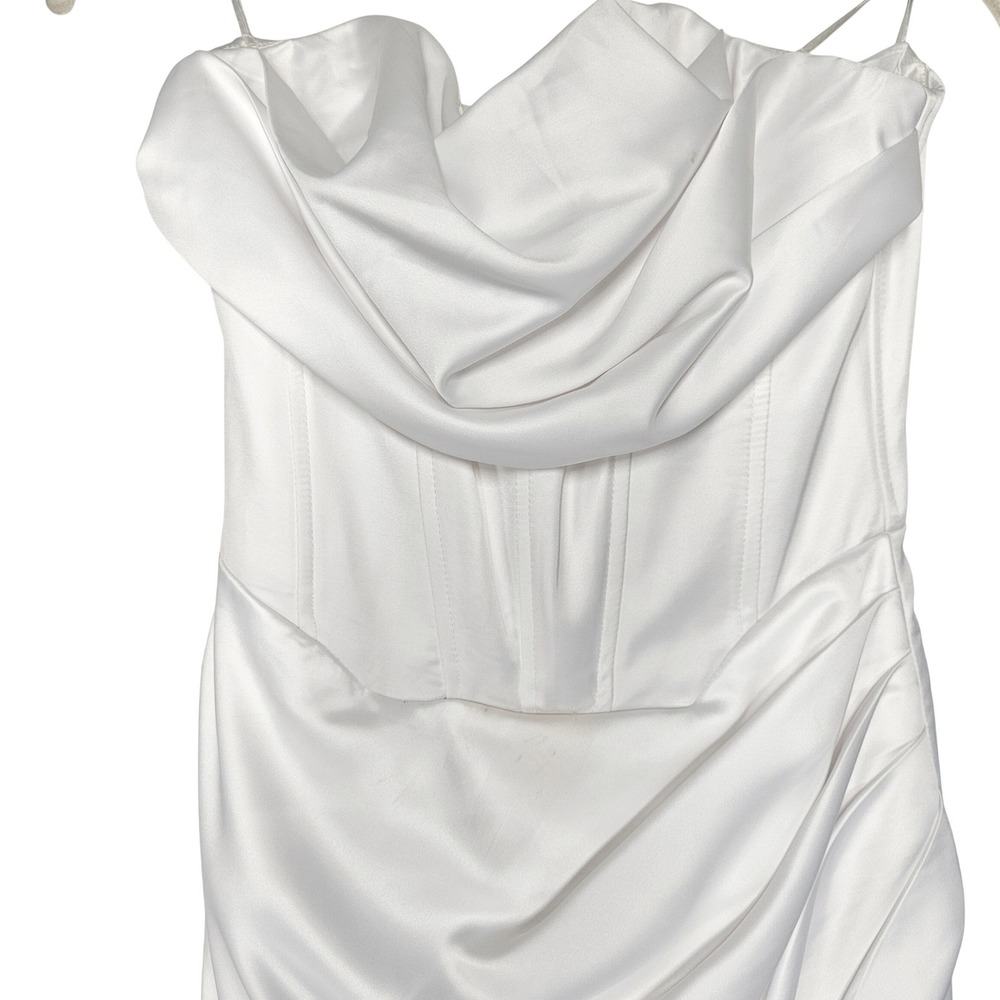 Bardot Revolve Jamila Corset Dress Orchid White XS / US 2‎ - Picture 6 of 16